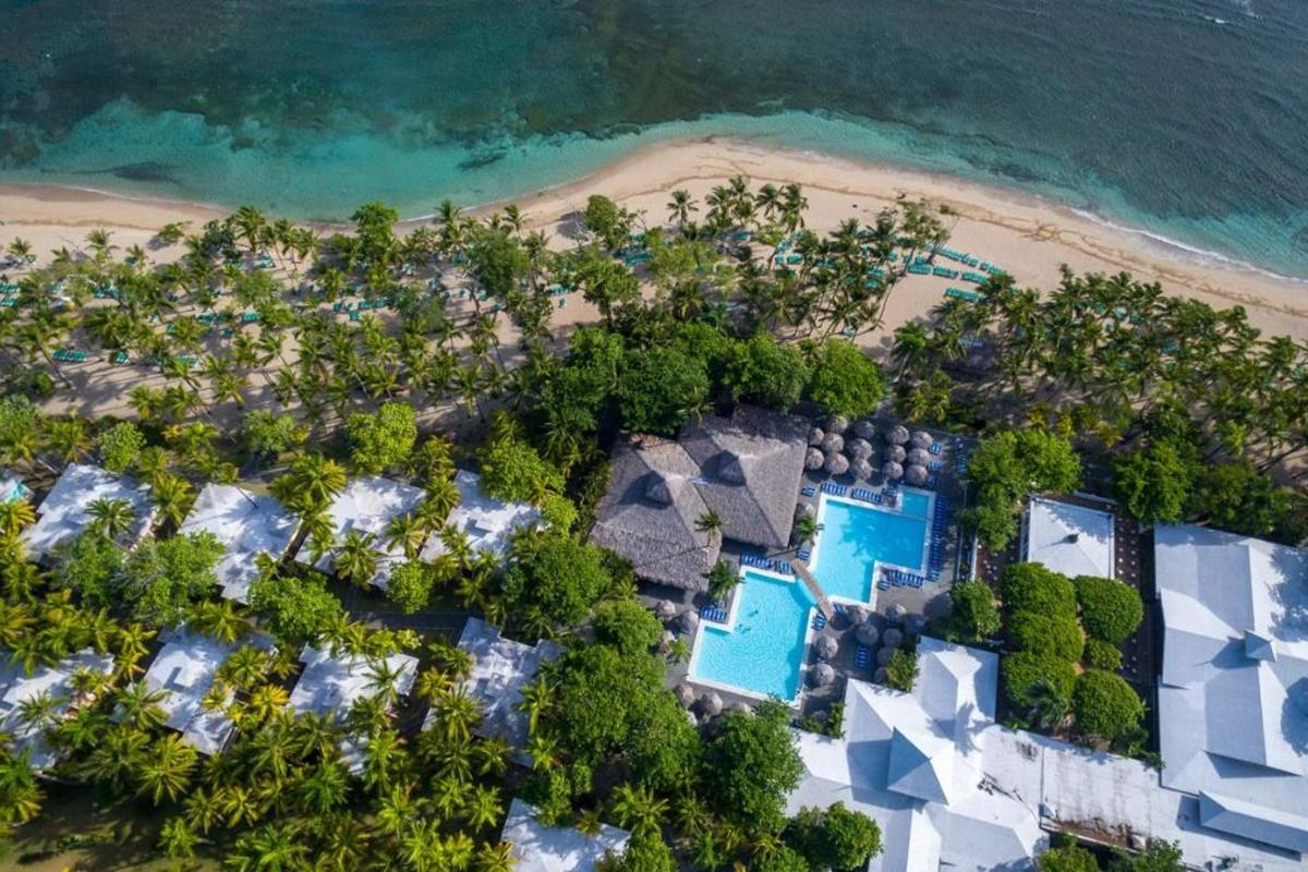 Playabachata Puerto Plata ภายนอก รูปภาพ Aerial view of the resort