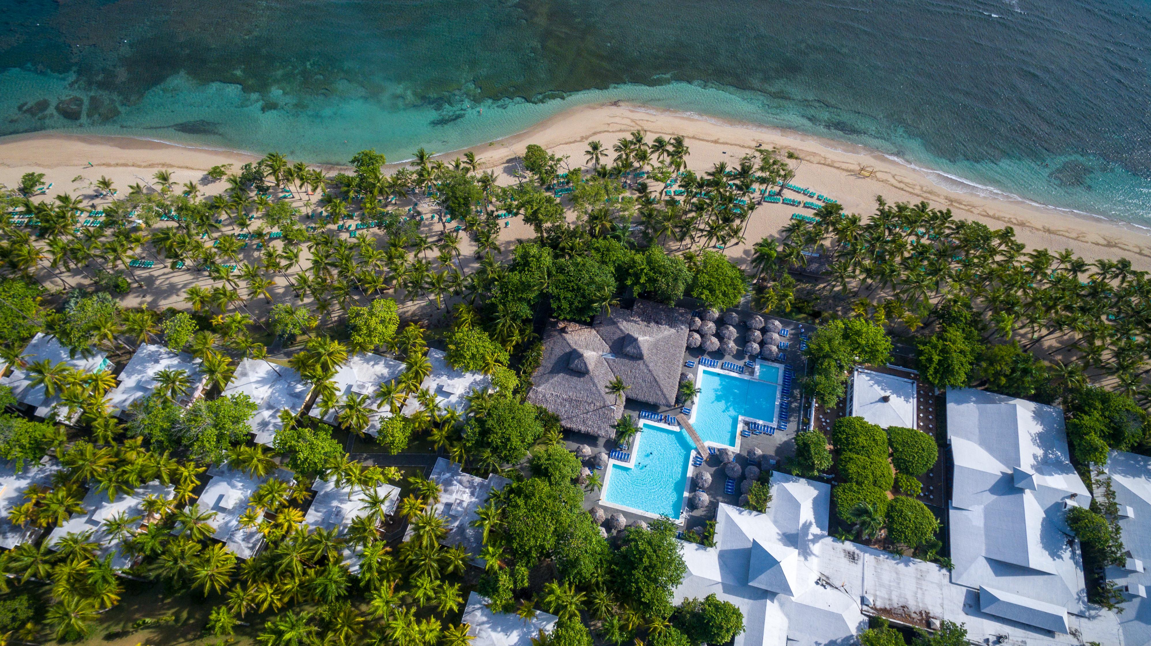 Playabachata Puerto Plata ภายนอก รูปภาพ Aerial view of the resort