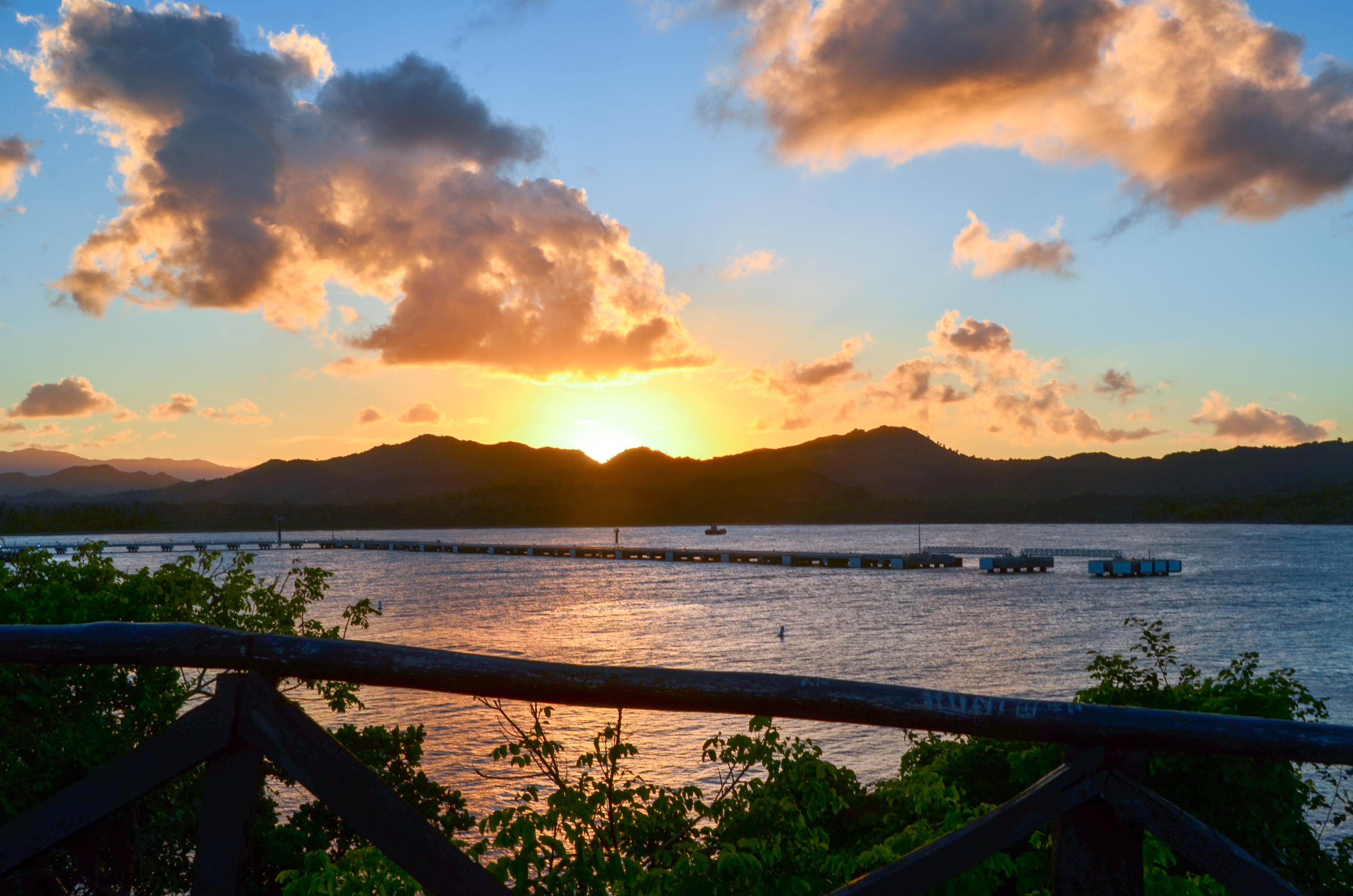 Playabachata Puerto Plata ภายนอก รูปภาพ Sunset at the lagoon